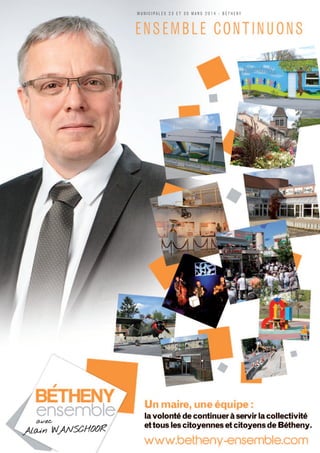 MUNICIPaLES 23 ET 30 MarS 2014 - BéThENy

 