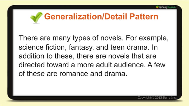 4 Patterns of Paragraph 1 - パラグラフの4パターン① | PPT
