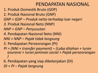 4 pendapatan nasional,_pertumbuhan_dan_struktur_ekonomi | PPT