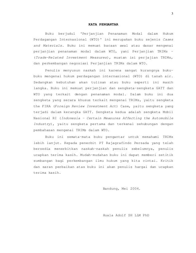 4 perjanjian penanaman modal dalam hukum perdagangan internasional w 4 perjanjian penanaman modal dalam hukum perdagangan internasional w