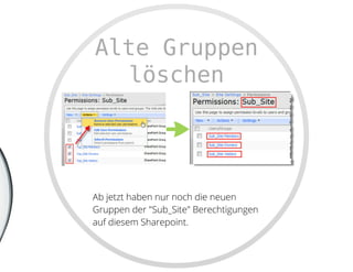 SharePoint Lektion #4: Berechtigungen verwalten