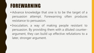 4 Persuasion and Attitude Change | PPTX