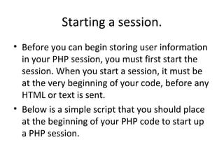 php $_GET / $_POST / $_SESSION | PPT