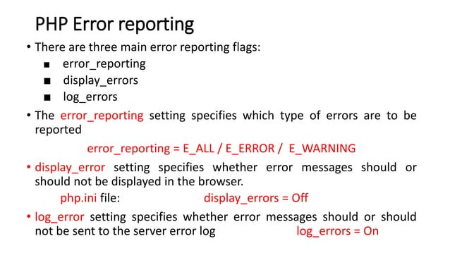 Module-4_WTA_PHP Class & Error Handling | PPT