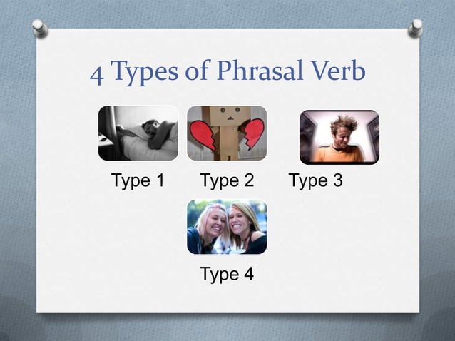Inseprable Word 4 phrasal verb types | PPT