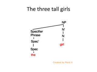 The three tall girls
 
