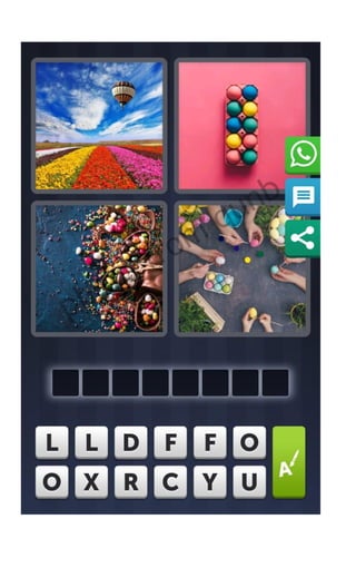 Let's Test Your Knowledge in Four Pics one Word