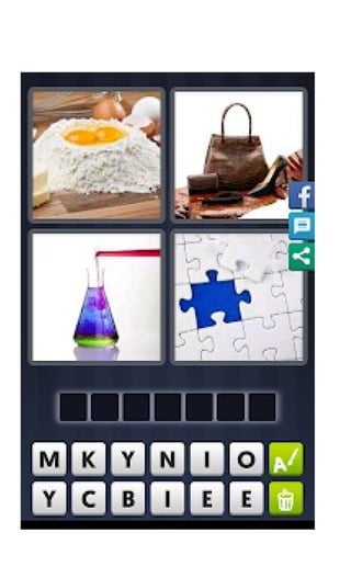 Let's Test Your Knowledge in Four Pics one Word