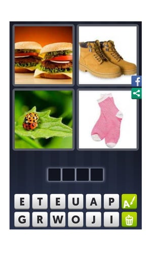 Let's Test Your Knowledge in Four Pics one Word