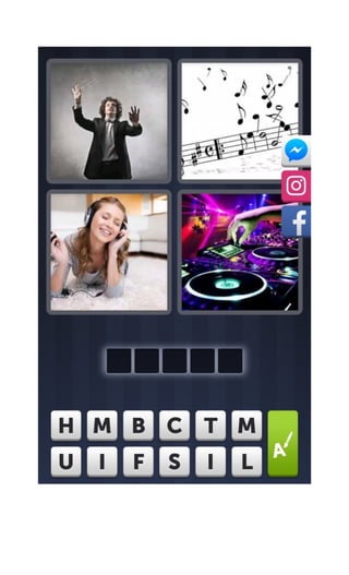 Let's Test Your Knowledge in Four Pics one Word