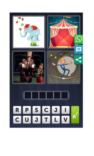 Let's Test Your Knowledge in Four Pics one Word