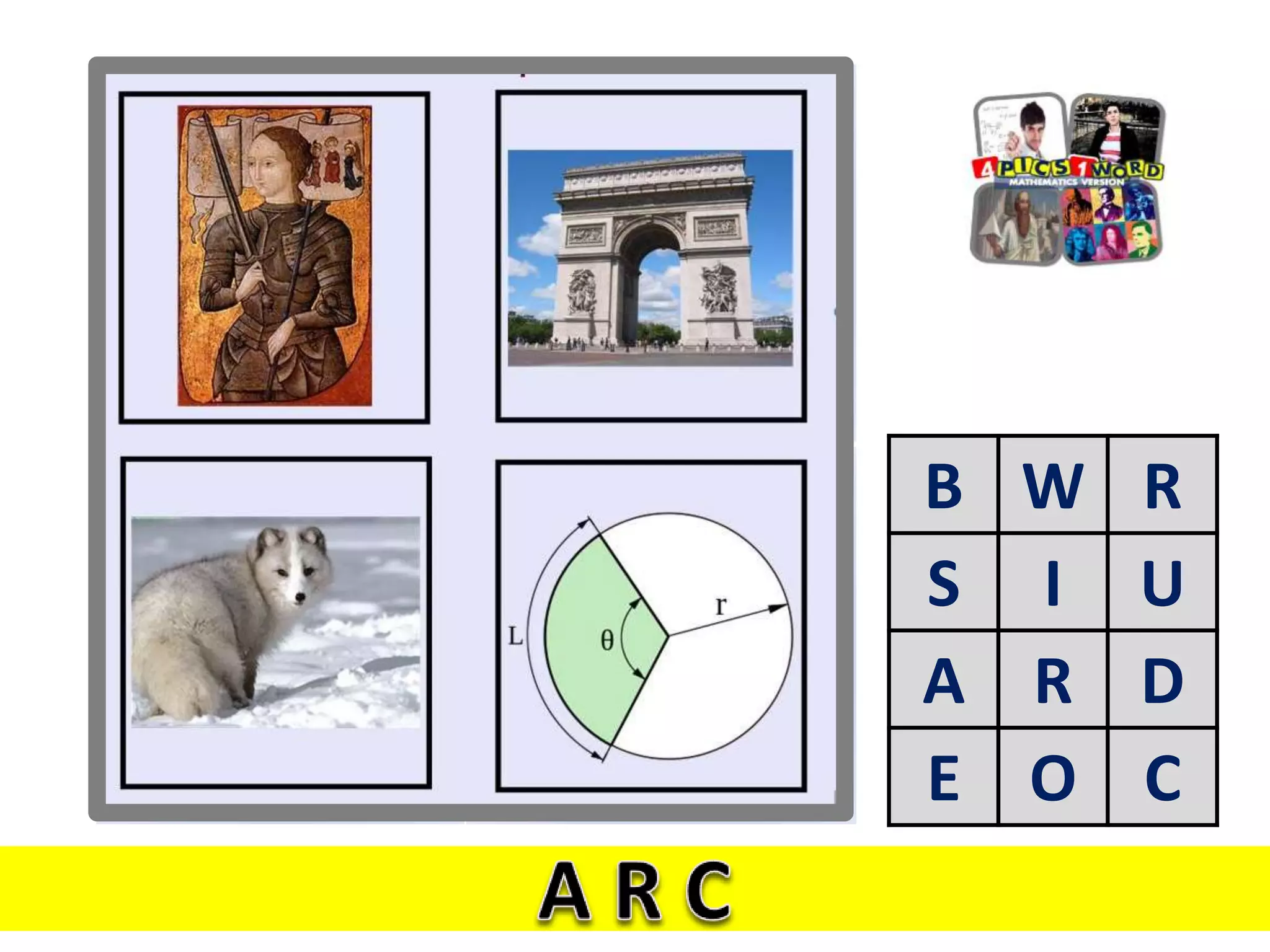 B W R
S I U
A R D
E O C
 