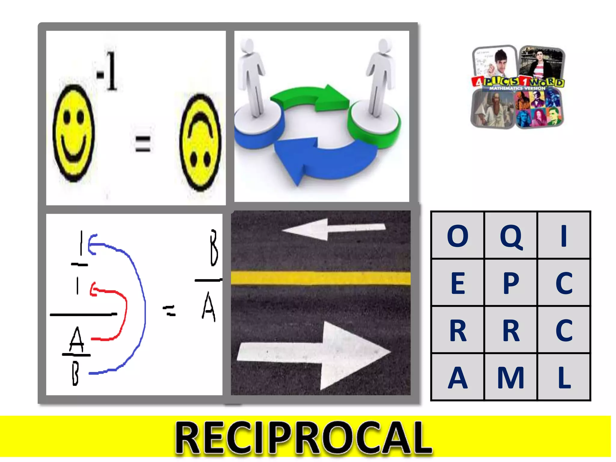 O Q I
E P C
R R C
A M L
 