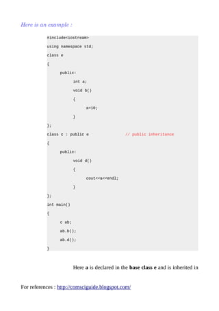 4 pillars of OOPS CONCEPT | PDF