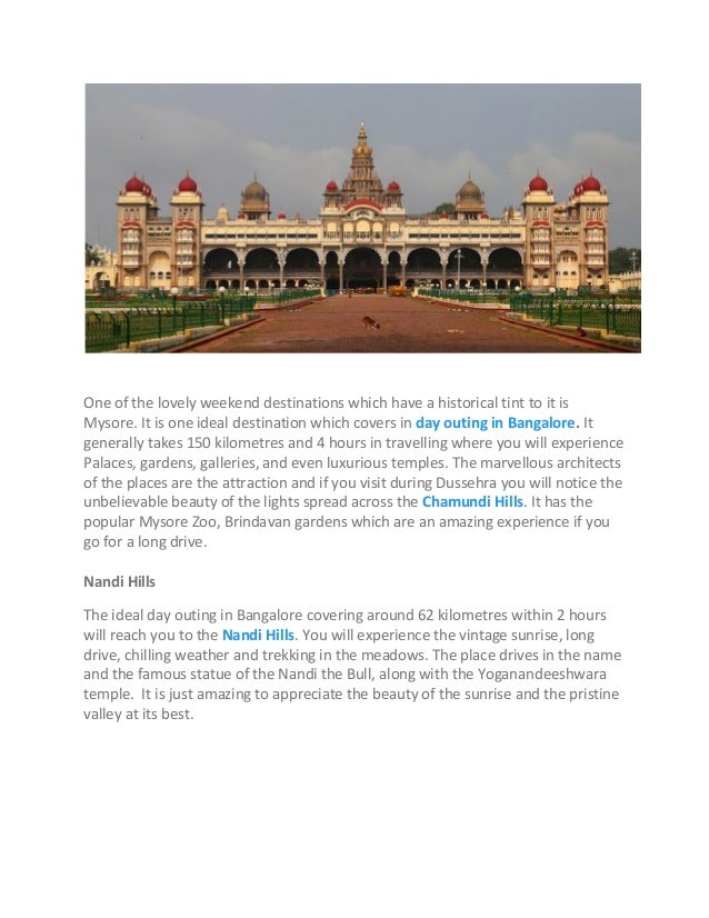 4 Places To Visit Near Bangalore For A One Day Trip Converted 4 Places To Visit Near Bangalore For A One Day Trip Converted