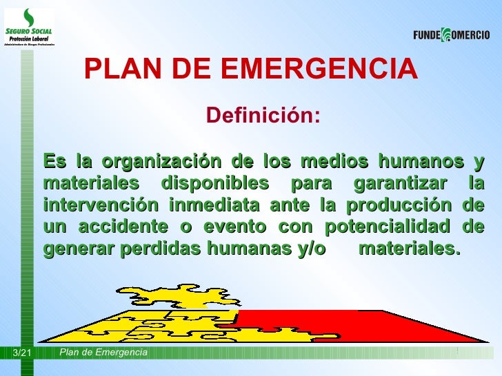 plan de emergencia plan de emregencia
