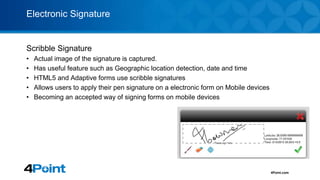 e-Signatures: What they are and how can they be used. | PPTX