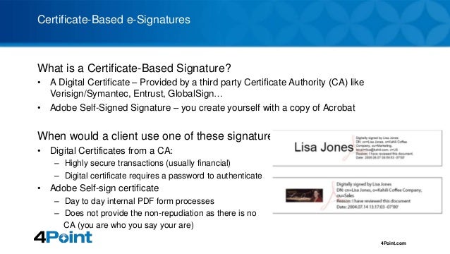 E Signatures What They Are And How Can They Be Used