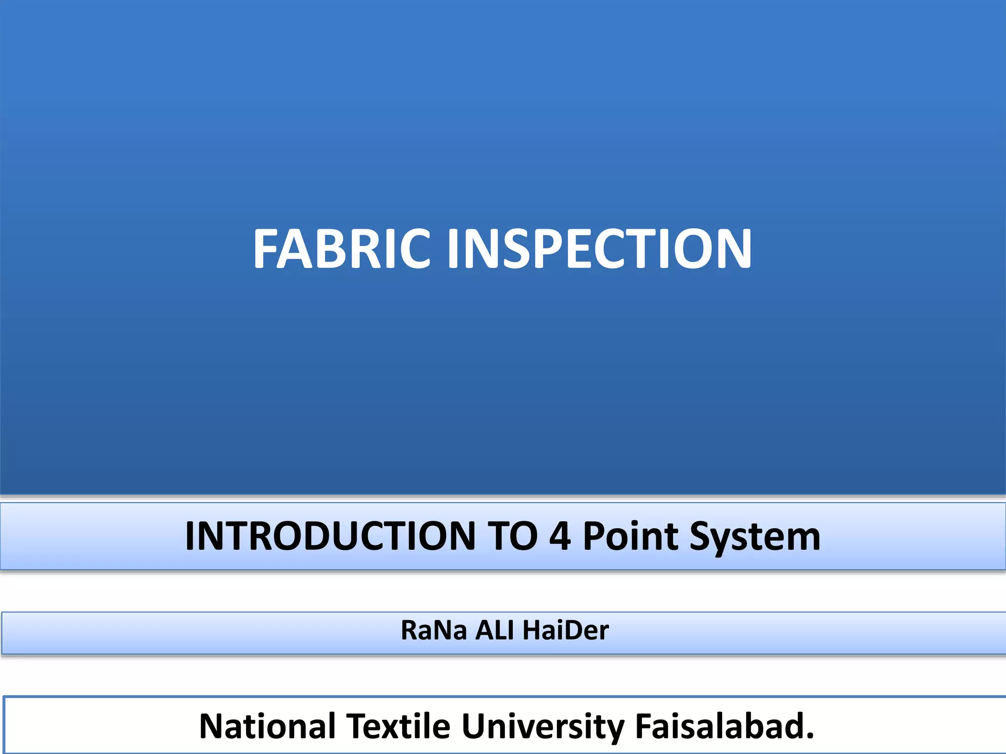 4 Point System For Fabric Inspection PPT 4-point-system-for-fabric-inspection-ppt