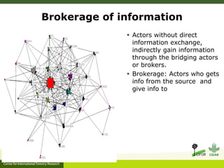 REDD+ Policy Network Analysis in Ethiopia