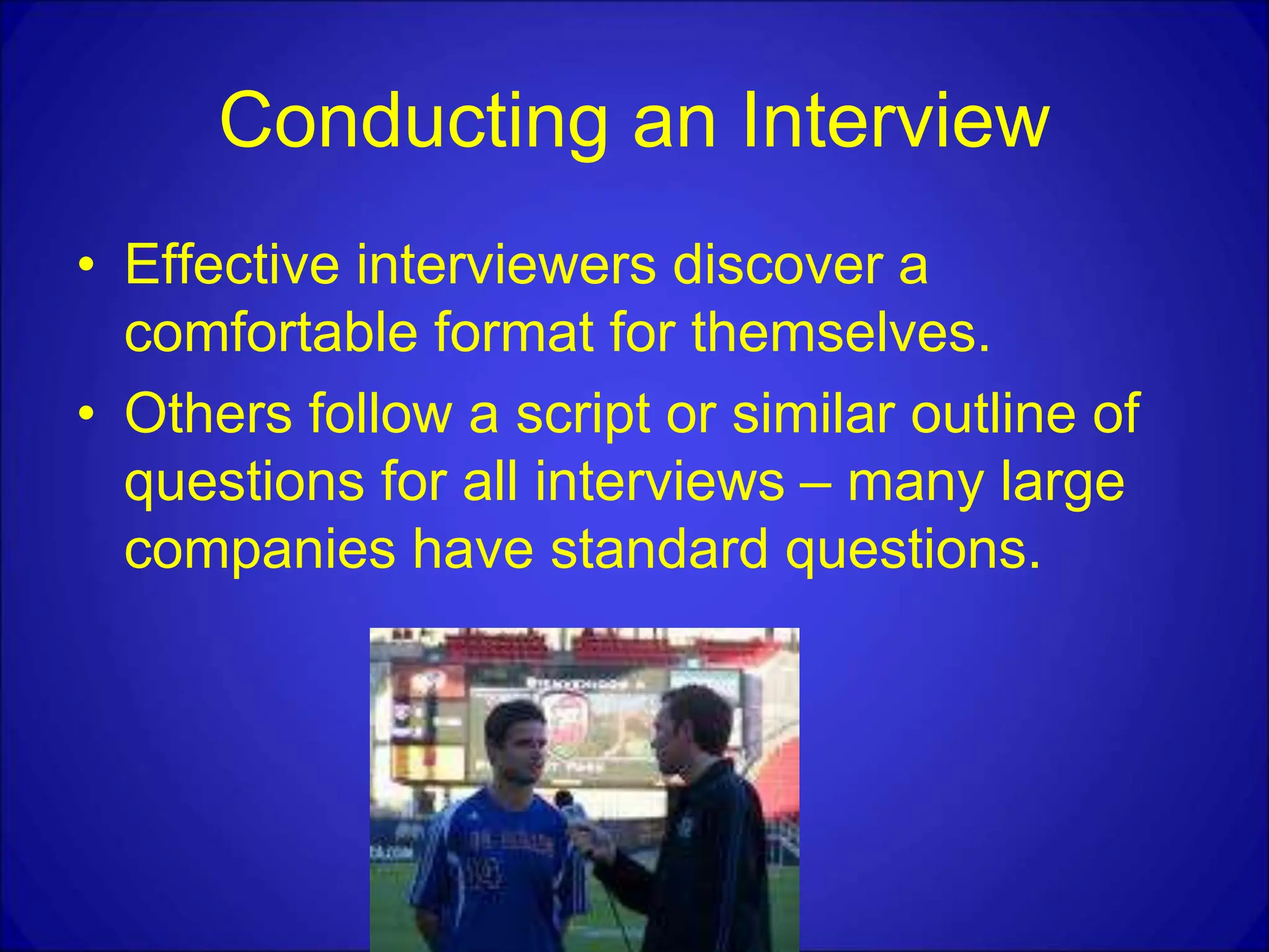 Art of a Great Interview power point presentation | PPT