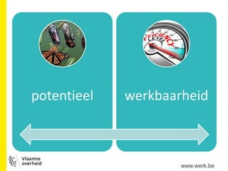 potentieel werkbaarheid
www.werk.be
 