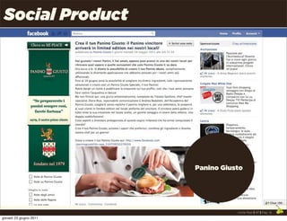 Social Product




                         Panino Giusto




                                    Uncle Pear | 4P | Pag. 19

giovedì 23 giugno 2011
 