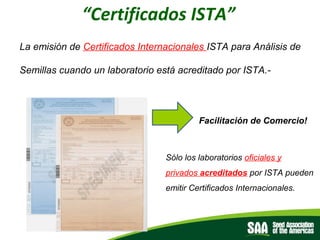 El rol de las Asociaciones de semillas como facilitadores del comercio, Por Diego Risso