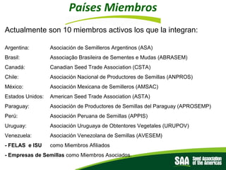 El rol de las Asociaciones de semillas como facilitadores del comercio, Por Diego Risso