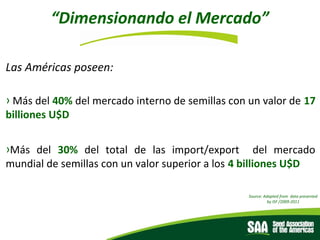 El rol de las Asociaciones de semillas como facilitadores del comercio, Por Diego Risso