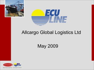 Allcargo Global Logistics Ltd May 2009 