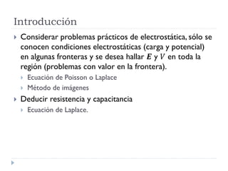 Tema 4: Problemas electrostática con valor en frontera | PDF