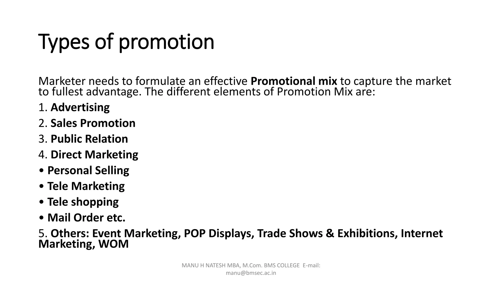MARKETING MIX 4ps | PPT