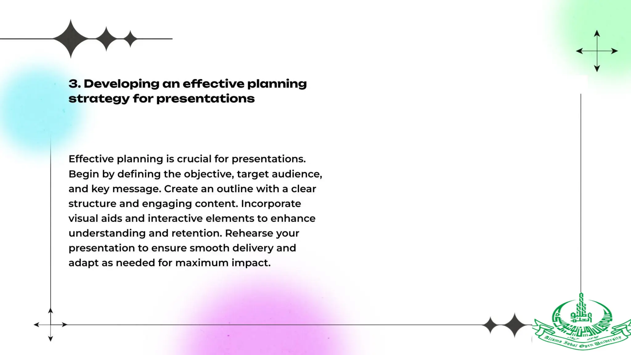 four Ps of presentation skills how to present the presentation