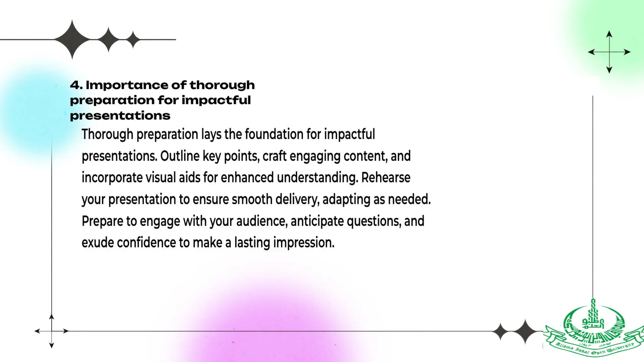 four Ps of presentation skills how to present the presentation