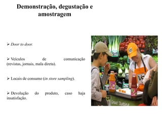 associar ao preço promoções para estimulá-lo