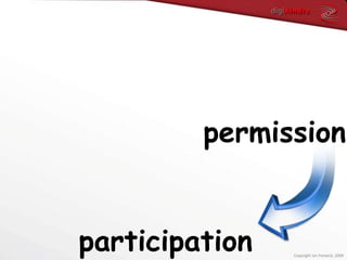 permissionparticipationCopyright Ian Fenwick, 2009