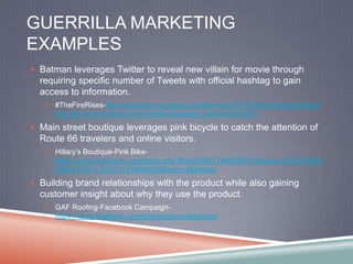 4 P's of Marketing: Confessions of a Guerrilla Marketer