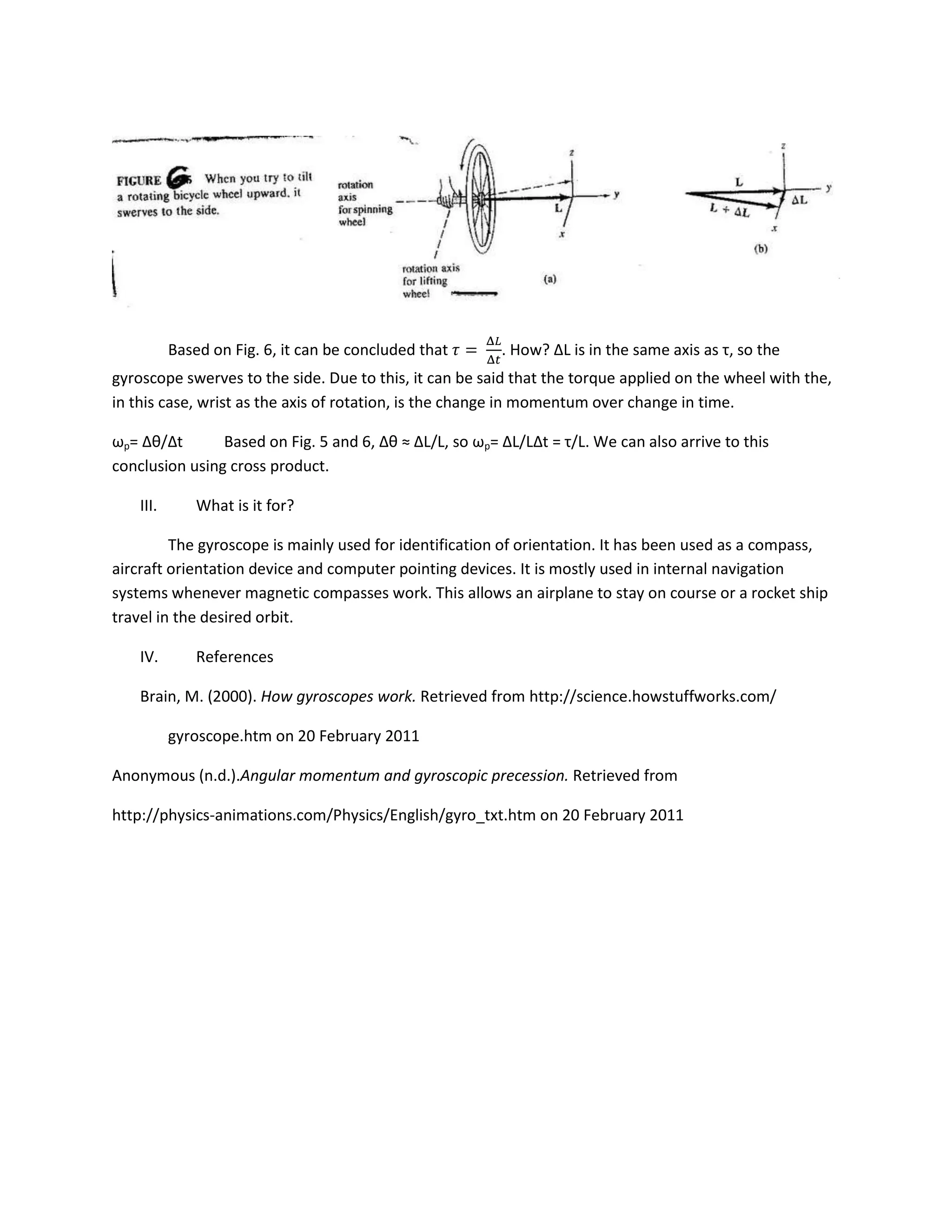 The gyroscope seems to be able to “defy gravity”. It is able to do so through precession. 