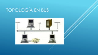 TOPOLOGÍA EN BUS 
 
