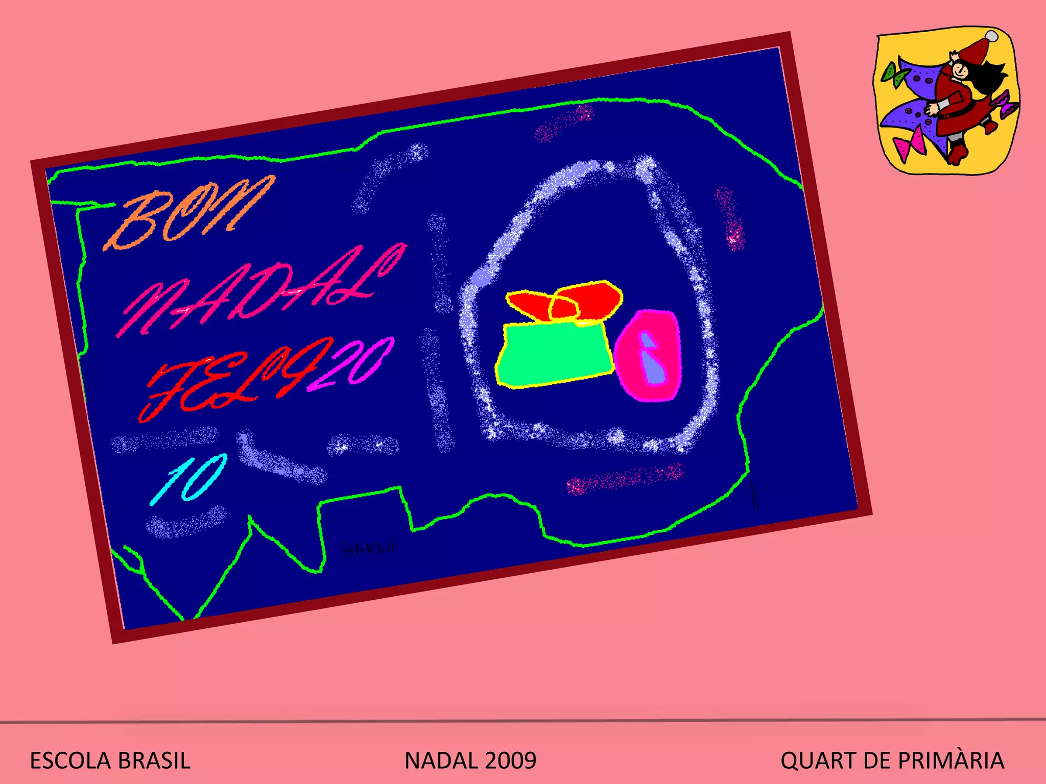 ESCOLA BRASIL  NADAL 2009  QUART DE PRIMÀRIA 