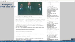 Photograph
tetrad case study
 