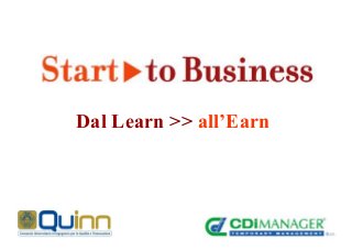 Dal Learn >> all’Earn
 