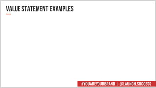 #YOUAREYOURBRAND | @LAUNCH_SUCCESS
 