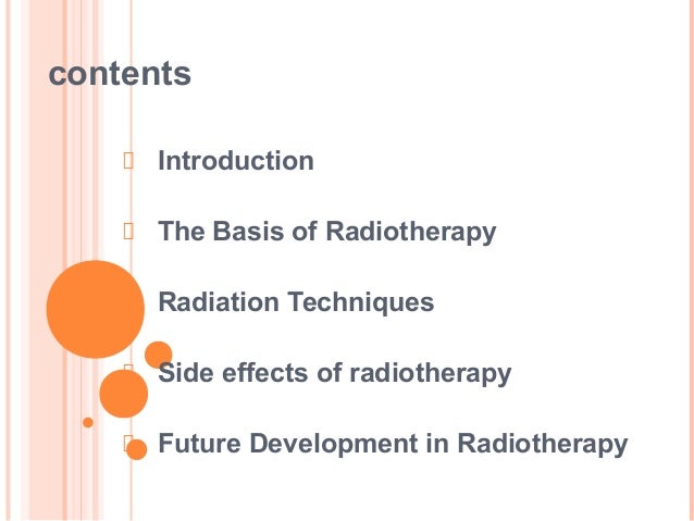 Radiotherapy