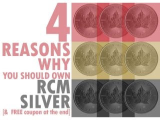 4 Reasons Why You Should Add RCM Silver To Your Portfolio