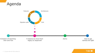 4 REASONS TO LEAVE YOUR LEGACY REPORTING SOLUTION FOR JASPERSOFT | PPTX