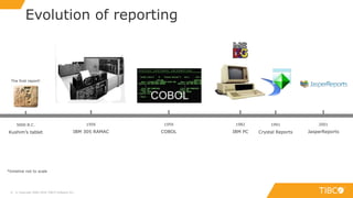 4 REASONS TO LEAVE YOUR LEGACY REPORTING SOLUTION FOR JASPERSOFT | PPTX