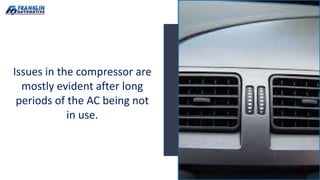 4 Reasons why your Audi AC is Blowing Warm Air from Certified Mechanics