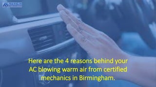 4 Reasons why your Audi AC is Blowing Warm Air from Certified Mechanics